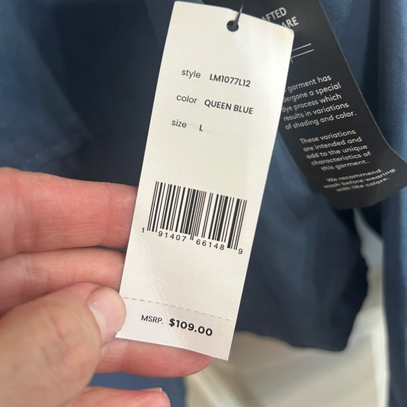 NWT Liverpool Utility Shirt Jacket size L. Like Alex Mill’s cult jacket. - Picture 4 of 11